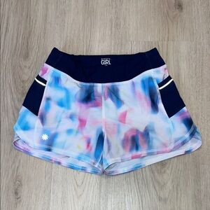 Athleta Girl size Large 12 Multicolor Shorts
